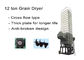 Low Temperature Cross Flow Dryer / Small Scale Corn Dryer With Large Drying Area